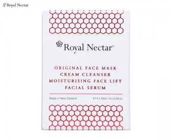 Royal Nectar 皇家蜂蜜 蜂毒臻享礼盒装-限量版 10毫升x4支【面膜+洁面+面霜+精华】 Royal Nectar 皇家蜂蜜 蜂毒臻享礼盒装-限量版 10毫升x4支【面膜+洁面+面霜+精华】